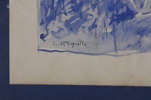 L.A. Vassallo Senza titolo  - Asta Antiquariato e dipinti - Associazione Nazionale - Case d'Asta italiane