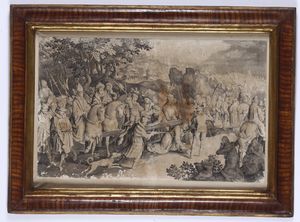 Due stampe  Via Crucis  - Asta Antiquariato e dipinti - Associazione Nazionale - Case d'Asta italiane