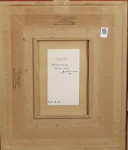 Bruno Stobbione : Composizione, 1971  - Asta Antiquariato e dipinti - Associazione Nazionale - Case d'Asta italiane