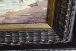 Balsamo (?) Marina a Varazze  - Asta Antiquariato e dipinti - Associazione Nazionale - Case d'Asta italiane