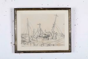 Lotto misto di 15 tra disegni e acquerelli  - Asta Antiquariato e dipinti - Associazione Nazionale - Case d'Asta italiane