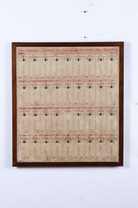 Coppia di pannelli portachiavi  - Asta Antiquariato e dipinti - Associazione Nazionale - Case d'Asta italiane