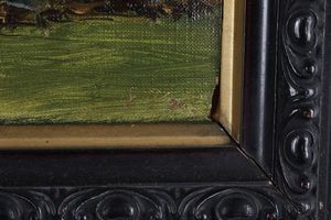 Gerolamo Varese : Landa e monti  - Asta Antiquariato e dipinti - Associazione Nazionale - Case d'Asta italiane