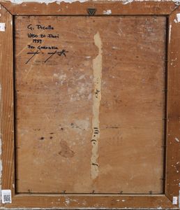 Giacomo Picollo : Vaso di fiori  - Asta Antiquariato e dipinti - Associazione Nazionale - Case d'Asta italiane