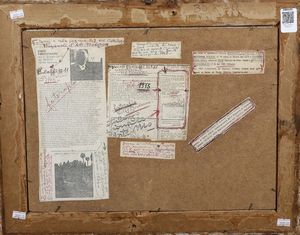 Enzo Finocchiaro : Veduta di Noli  - Asta Antiquariato e dipinti - Associazione Nazionale - Case d'Asta italiane