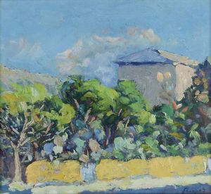 Giovanni Pronzato - Casa in campagna con alberi da frutta