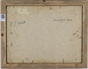 Giacinto Galbiati : Campagna ligure  - Asta Antiquariato e dipinti - Associazione Nazionale - Case d'Asta italiane