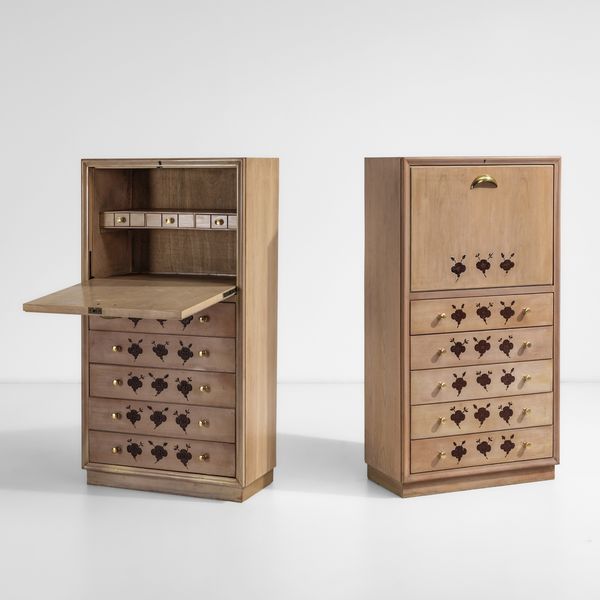 OSVALDO BORSANI : Due mobili contenitori  - Asta Design 200 - Associazione Nazionale - Case d'Asta italiane