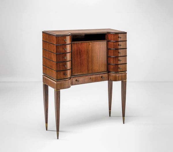 PAOLO BUFFA : Raro Mobile Secretaire  - Asta Design 200 - Associazione Nazionale - Case d'Asta italiane