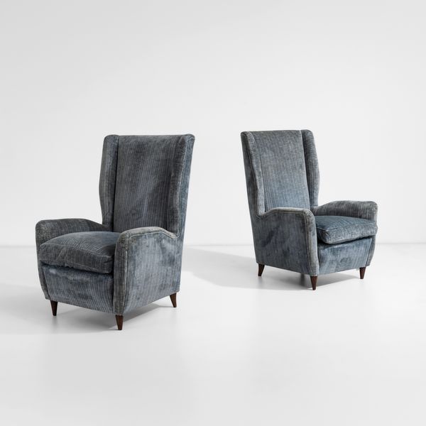 GIO PONTI : Due poltrone  - Asta Design 200 - Associazione Nazionale - Case d'Asta italiane