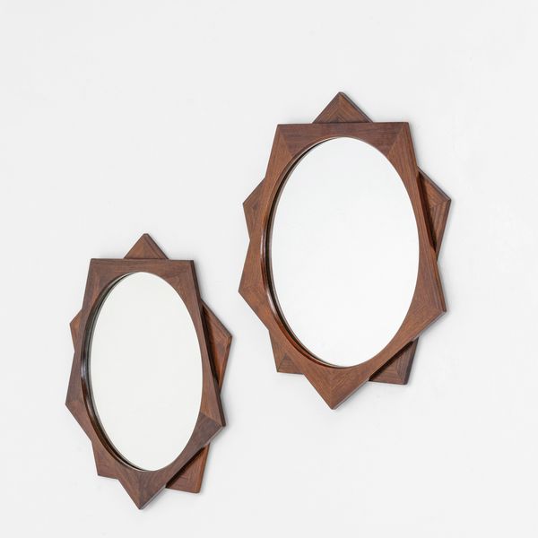 ICO PARISI : Due specchi mod. Mira 2002  - Asta Design 200 - Associazione Nazionale - Case d'Asta italiane