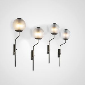 LUIGI CACCIA DOMINIONI - Quattro lampade a parete mod. LP11