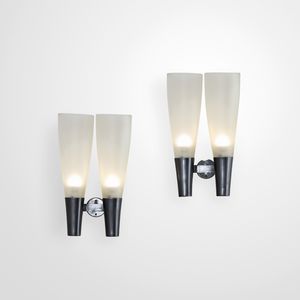 PIETRO CHIESA - Due lampade a parete
