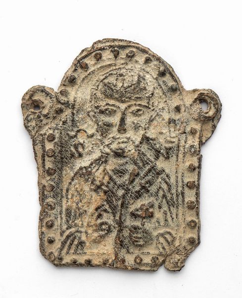 Placchetta religiosa da pellegrino  - Asta Placchette e medaglie dal XIV al XIX secolo - Associazione Nazionale - Case d'Asta italiane