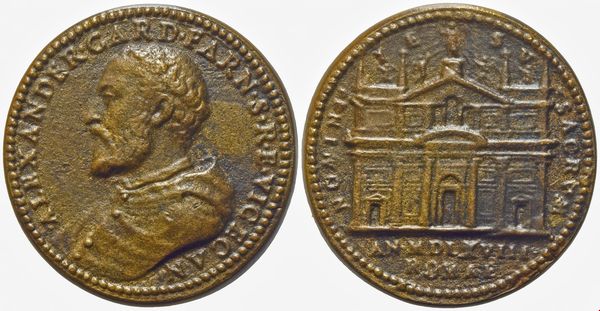 Gian Federico  Bonzagna : Cardinale Alessandro Farnese  - Asta Placchette e medaglie dal XIV al XIX secolo - Associazione Nazionale - Case d'Asta italiane