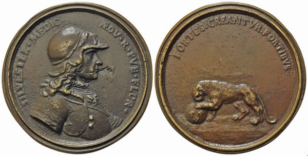 Antonio Selvi : SALVESTRO  DE' MEDICI di Alamanno (1331 – 1388)  - Asta Placchette e medaglie dal XIV al XIX secolo - Associazione Nazionale - Case d'Asta italiane