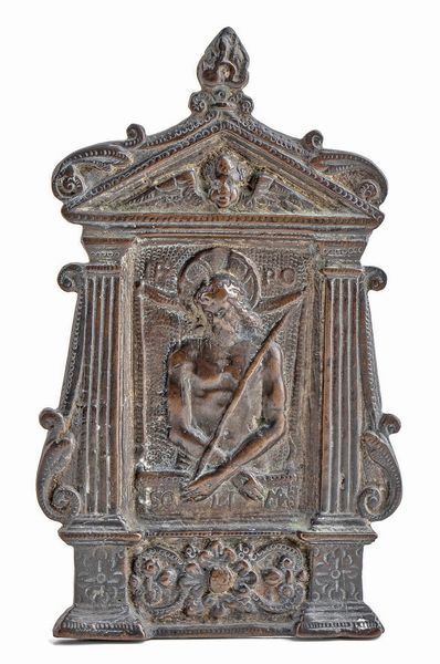 IMAGO PIETATIS (Ecce Homo)  - Asta Placchette e medaglie dal XIV al XIX secolo - Associazione Nazionale - Case d'Asta italiane