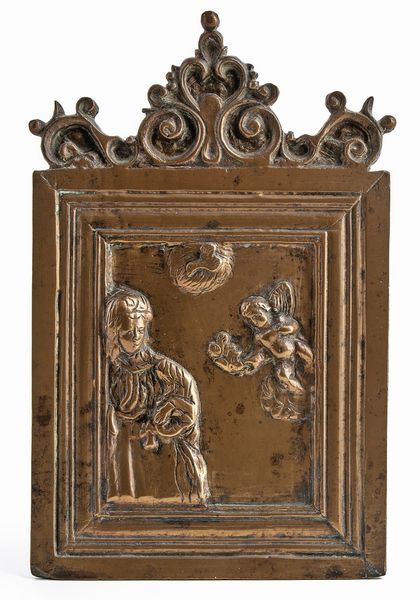 ANNUNCIAZIONE  - Asta Placchette e medaglie dal XIV al XIX secolo - Associazione Nazionale - Case d'Asta italiane