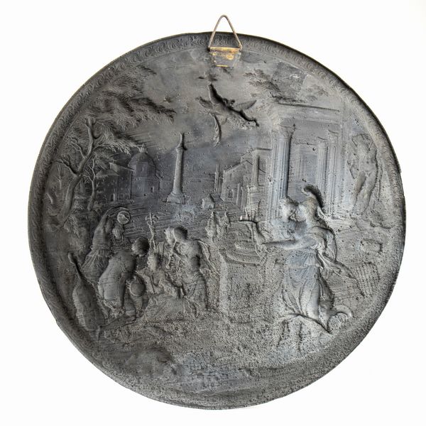 Hans Jakob Bayr, Cerchia di : Raffigurazione delle Arti  - Asta Placchette e medaglie dal XIV al XIX secolo - Associazione Nazionale - Case d'Asta italiane