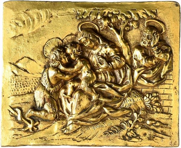 La Sacra Famiglia e San Giovannino  - Asta Placchette e medaglie dal XIV al XIX secolo - Associazione Nazionale - Case d'Asta italiane