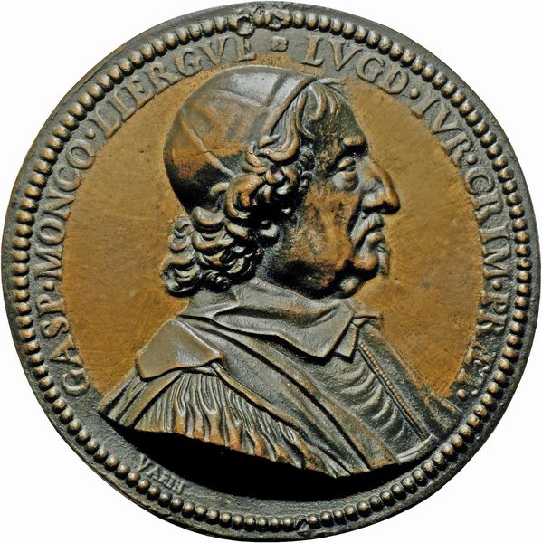 Jean Varin (Warin) : GASPARE  MONCO  - Asta Placchette e medaglie dal XIV al XIX secolo - Associazione Nazionale - Case d'Asta italiane
