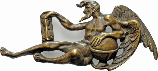 ALLEGORIA DEL TEMPO  - Asta Placchette e medaglie dal XIV al XIX secolo - Associazione Nazionale - Case d'Asta italiane
