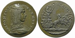 Nicolò Fiorentino - ALFONSO  I D'ESTE (1476-1534)