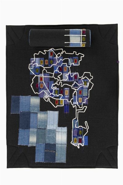 Alberto Salvati e Ambrogio Tresoldi : Miamina, Design Salvati & Tresoldi 1983, Limited Edition 11/20 - Los Angeles  - Asta ART COLORS DESIGN / Salvati e Tresoldi x Saporiti Italia - Associazione Nazionale - Case d'Asta italiane