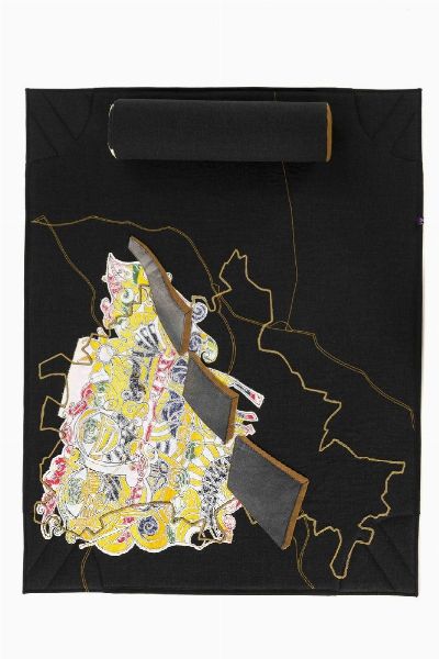 Alberto Salvati e Ambrogio Tresoldi : Miamina, Design Salvati & Tresoldi 1983, Limited Edition 09/20 - Berlin  - Asta ART COLORS DESIGN / Salvati e Tresoldi x Saporiti Italia - Associazione Nazionale - Case d'Asta italiane