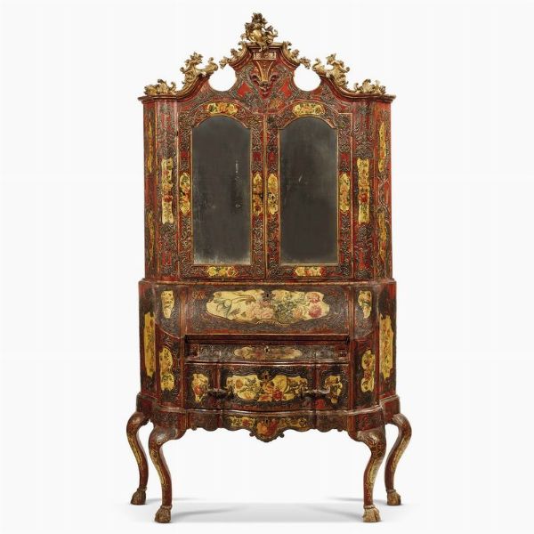 BUREAU TRUMEAU, SICILIA, MET SECOLO XVIII  - Asta MOBILI E OGGETTI D'ARTE DA COLLEZIONI PRIVATE - Associazione Nazionale - Case d'Asta italiane