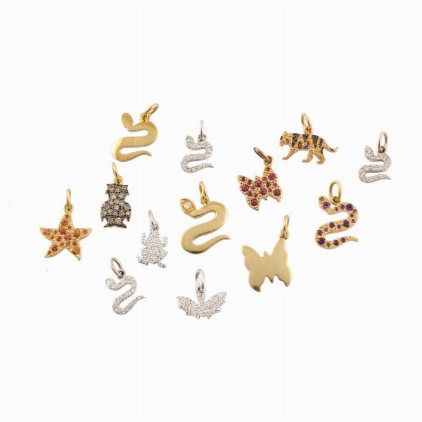 TREDICI CHARMS, DODO  - Asta Gioielli Importanti - Associazione Nazionale - Case d'Asta italiane