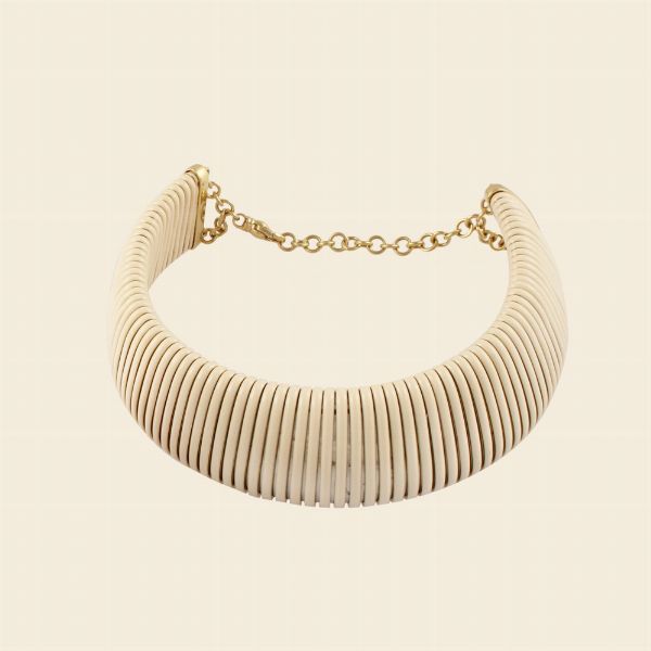 COLLIER DE CHIEN TUBOGAS  - Asta Gioielli Importanti - Associazione Nazionale - Case d'Asta italiane