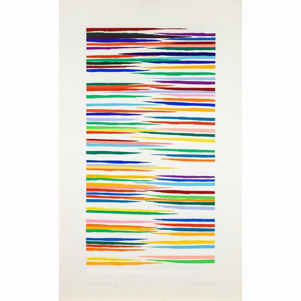 Piero Dorazio  - Asta Asta a Tempo Web Only - Associazione Nazionale - Case d'Asta italiane