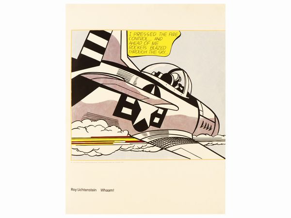 Da Roy Lichtenstein : Whaam!  - Asta Arte Moderna e Contemporanea - Associazione Nazionale - Case d'Asta italiane