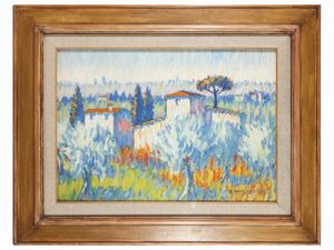 Dino Migliorini - Paesaggio toscano