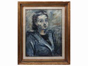 Enzo Pregno - Ritratto femminile