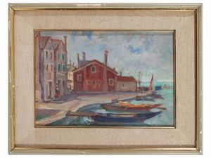 Augusto Zoboli - Laguna veneziana, Anni Cinquanta