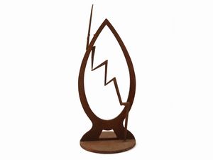 Marcello Guasti - Cipresso e fulmine