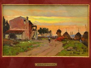 Cafiero Filippelli - Paesaggio toscano