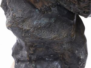 Achille D'Orsi : Il pescatore di polpi  - Asta Arte Moderna e Contemporanea - Associazione Nazionale - Case d'Asta italiane