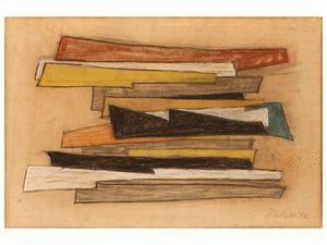 Hans Richter : Composizione 1972  - Asta Arte Moderna e Contemporanea - Associazione Nazionale - Case d'Asta italiane