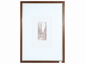 VIVIANO VIVIANI : Vedute di citt�  - Asta Arte Moderna e Contemporanea - Associazione Nazionale - Case d'Asta italiane
