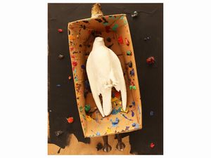 Daniel Spoerri - Les faux cons 1977