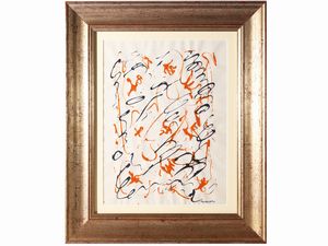 GIULIO TURCATO - Ghirigori, fine anni Sessanta