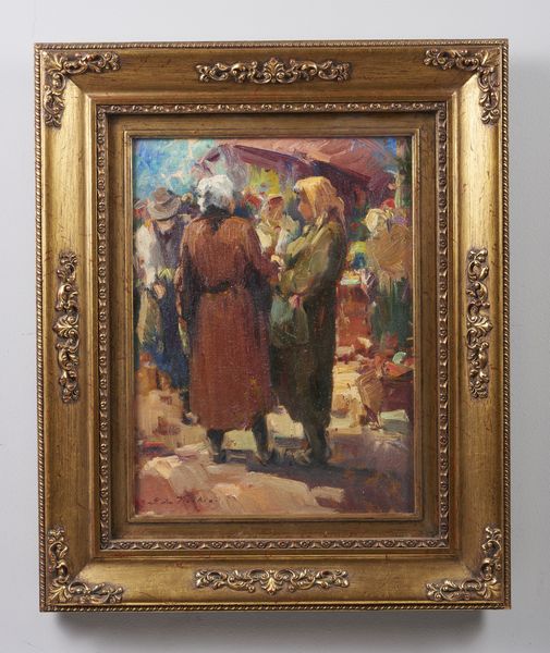 DA VICCHIO GIULIO (1925 - 2004) : Massaie al mercato  - Asta Asta 423 | ARTE ANTICA E DEL XIX SECOLO Online - Associazione Nazionale - Case d'Asta italiane