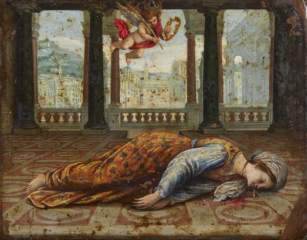 ARTISTA DEL XVII SECOLO : Morte di Santa Cecilia  - Asta Asta 423 | ARTE ANTICA E DEL XIX SECOLO Online - Associazione Nazionale - Case d'Asta italiane