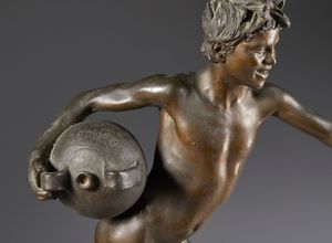 GEMITO VINCENZO (1852 - 1929) : Fonderia. Acquaiolo  - Asta Asta 423 | ARTE ANTICA E DEL XIX SECOLO Online - Associazione Nazionale - Case d'Asta italiane