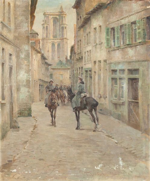 Karl Valentin : L'esercito in citt�  - Asta Dipinti antichi - Associazione Nazionale - Case d'Asta italiane