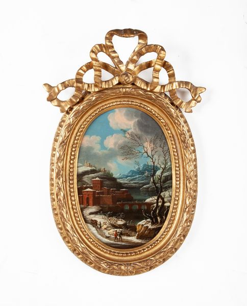 Orazio Grevenbroeck, Attribuito a : Paesaggi  - Asta Dipinti del XIX Secolo - Associazione Nazionale - Case d'Asta italiane