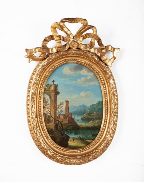 Orazio Grevenbroeck, Attribuito a : Paesaggi  - Asta Dipinti del XIX Secolo - Associazione Nazionale - Case d'Asta italiane